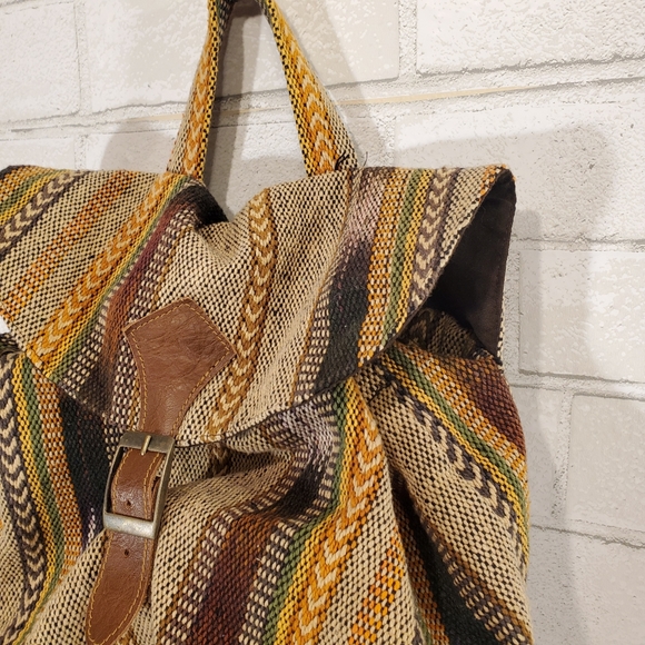 Boho World Market backpack - Picture 2 of 14